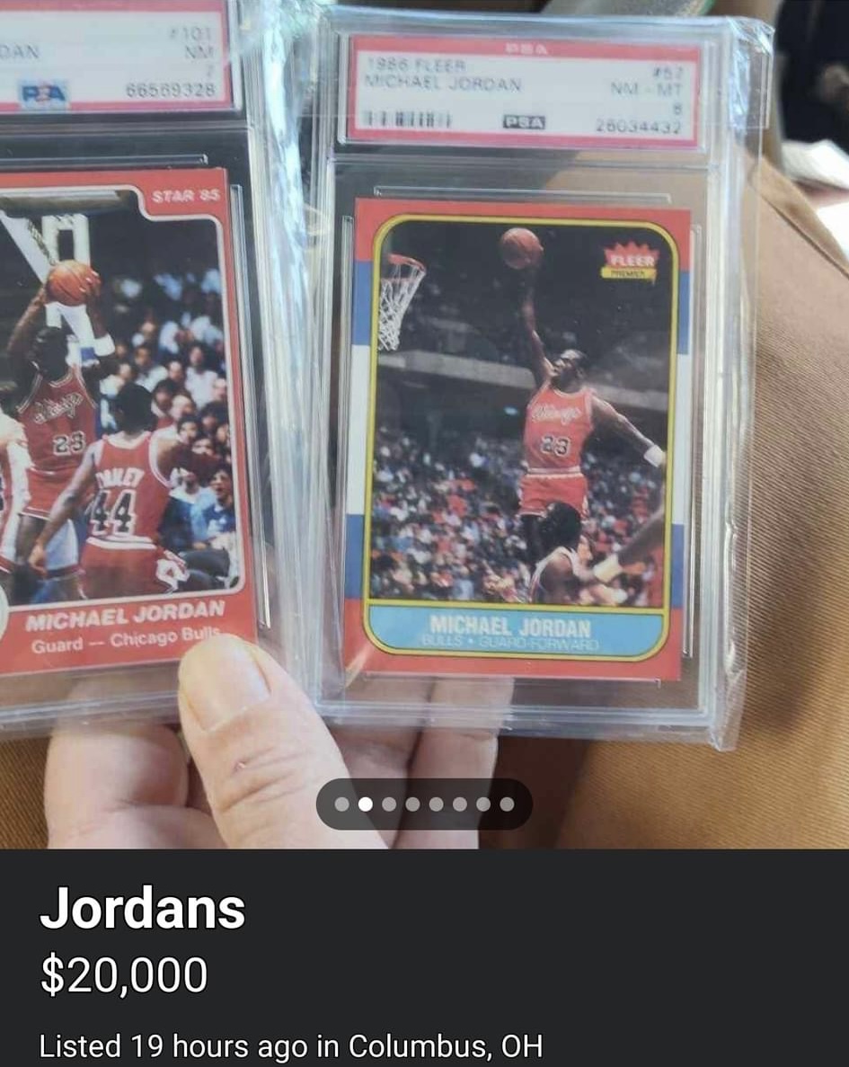 Fake Michael Jordan Card Scandal Collectors Beware of Counterfeit