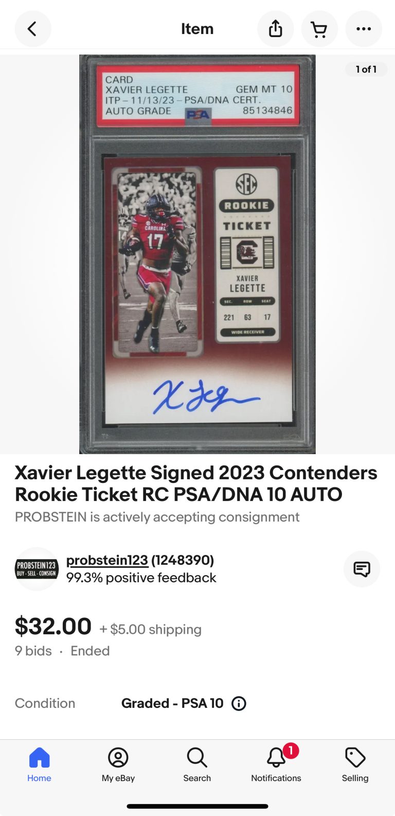 Rick Probstein123 Selling Fake Cards Again?