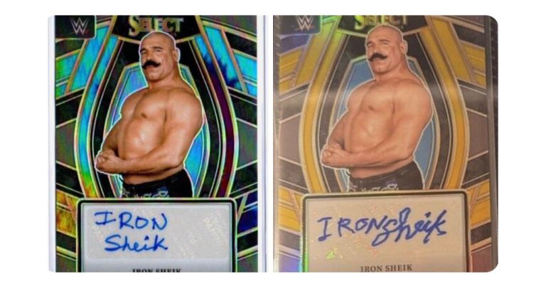 Collectors Question Authenticity of Iron Sheik’s 2024 Panini Autographs 
