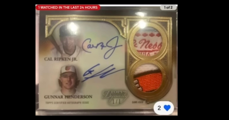 Which “Game Used” Cal Ripken Jersey Did Topps Use?