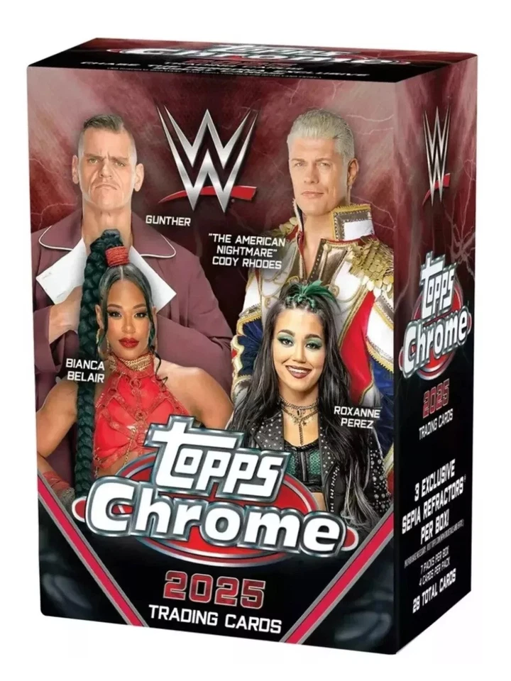 2025 Topps WWE Chrome Checklist