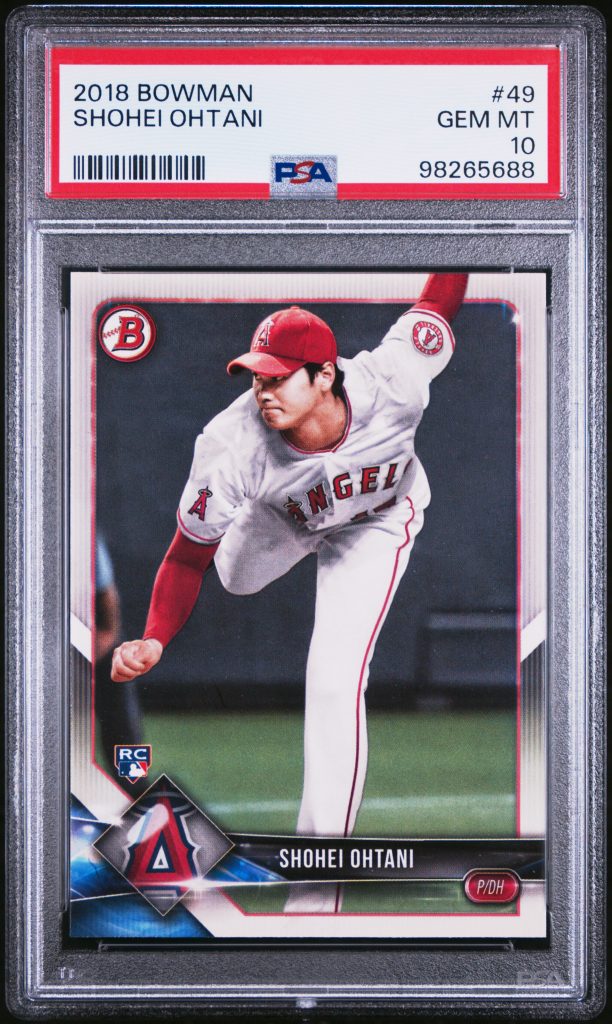 Cert-PSA-98265688-2018 BOWMAN 49 SHOHEI OHTANI-original-ruXJanri-EOO081axL_6LA