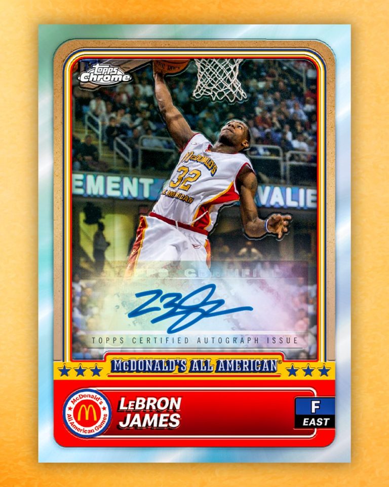 Collectors Stunned: LeBron’s Promised Autographs Missing from Topps 2024 Set