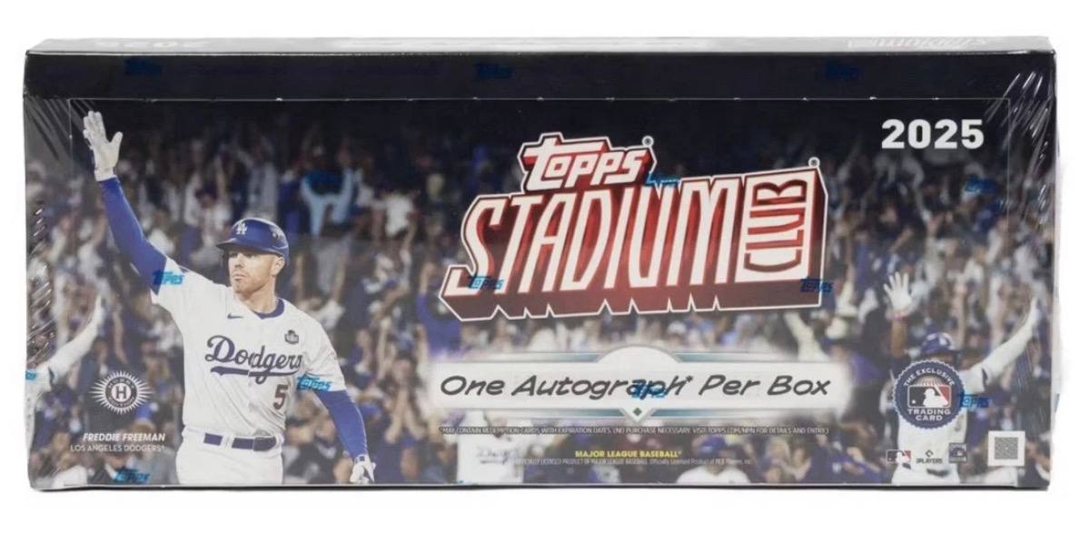 2025 Topps Stadium Club Baseball Hobby Box