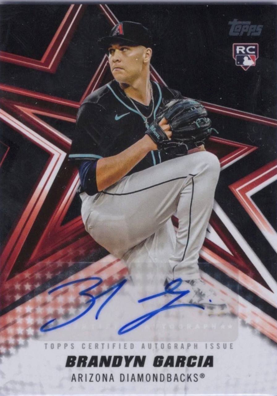 Brandyn Garcia 2026 Topps Series 1 RC Auto