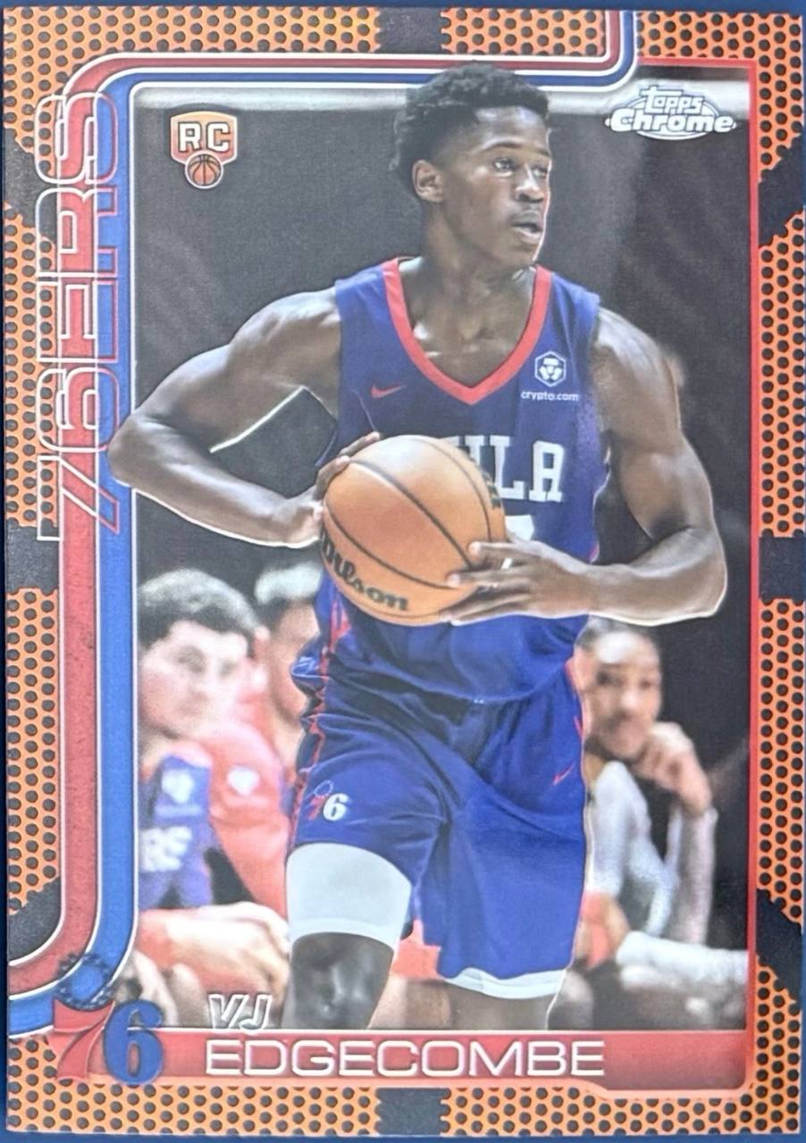 VJ Edgecombe Rookie Card