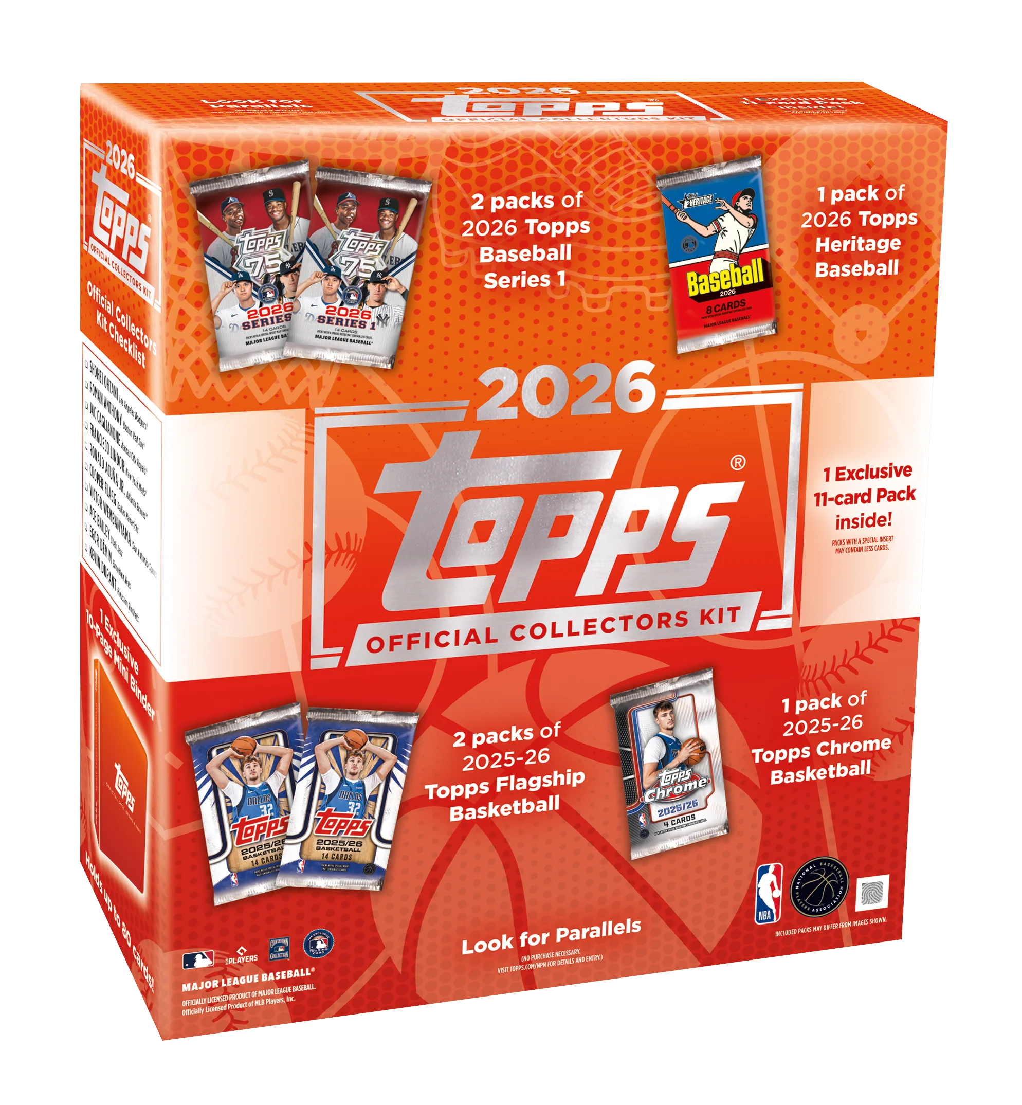 2026 Topps Collector Kit Box Front