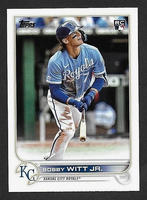 Bobby Witt Jr. 2022 Topps Update #US100 Base RC