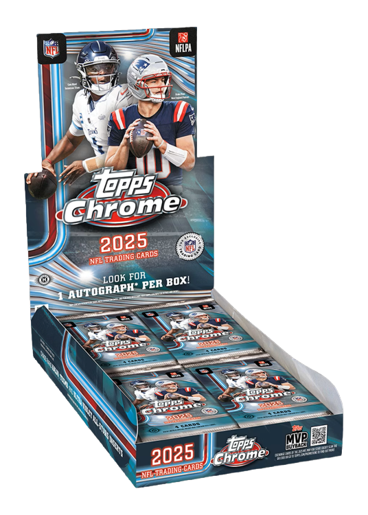 2025 Topps Chrome Football Set to Release April 15