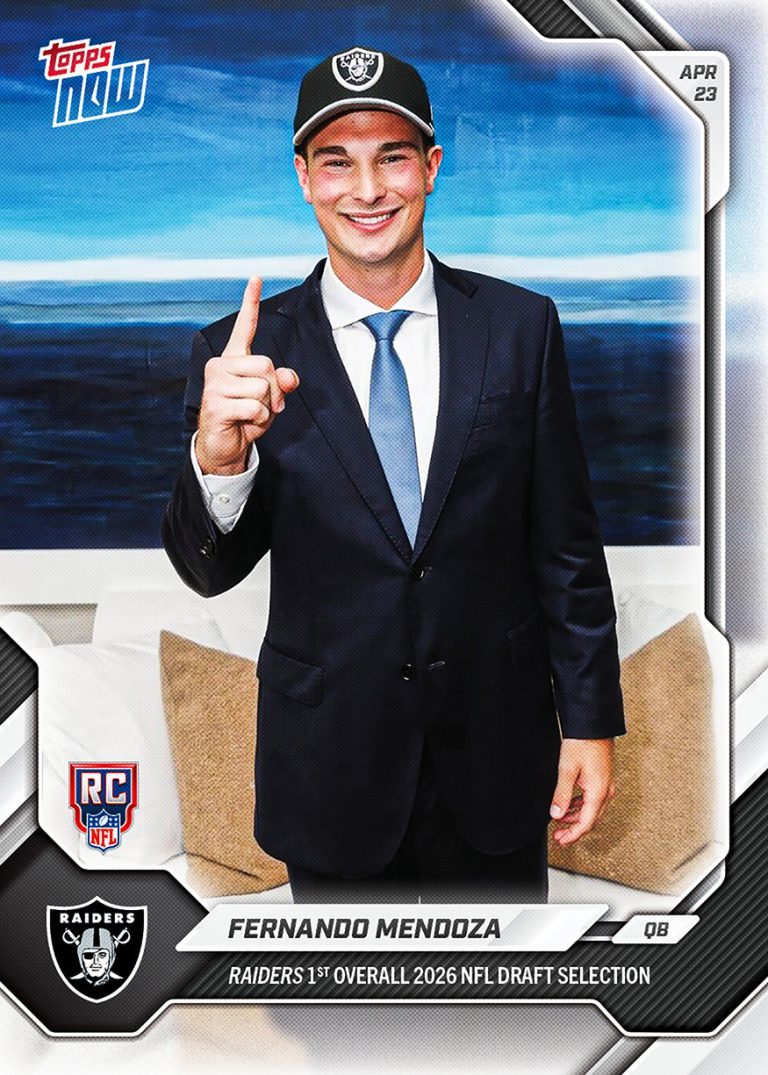 Topps Discloses Print Run on First Licensed NFL Draft Topps Now Release